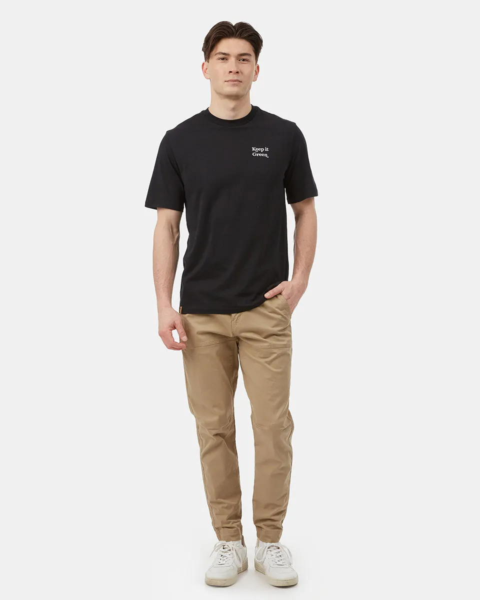 Keep It Green Embroidery T-Shirt sold by tentree