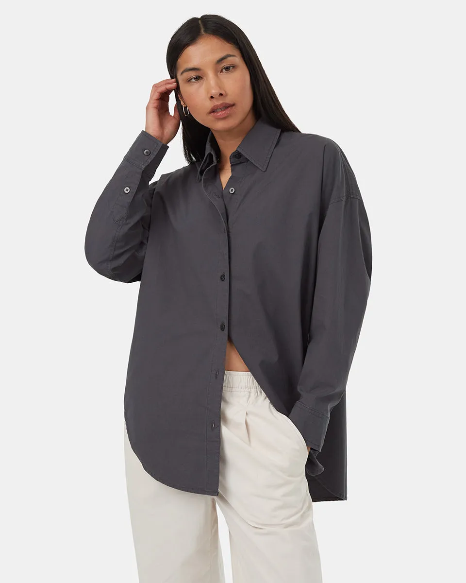 EcoStretch Cotton Oversized Shirt sold by tentree