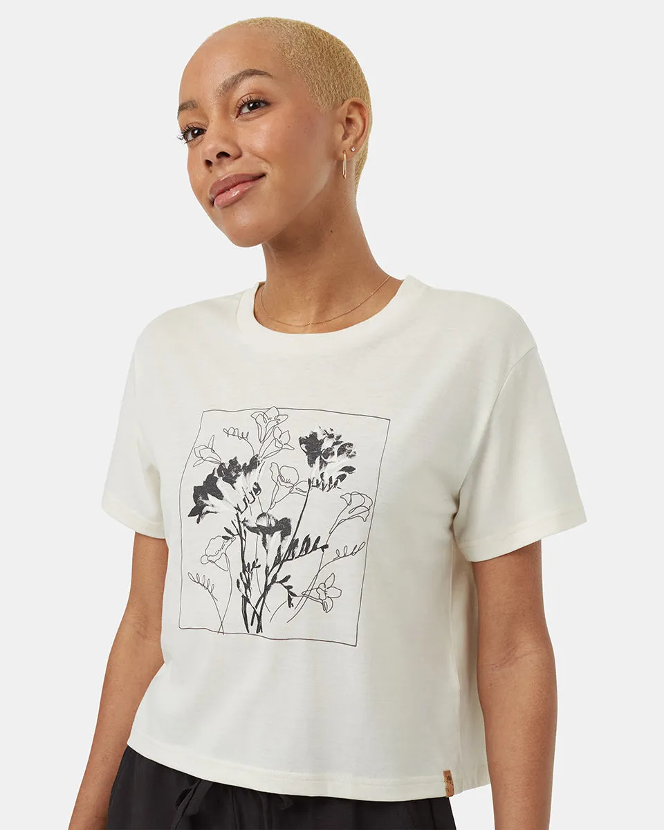 Floral Crop T-Shirt sold by tentree product image thumbnail 4