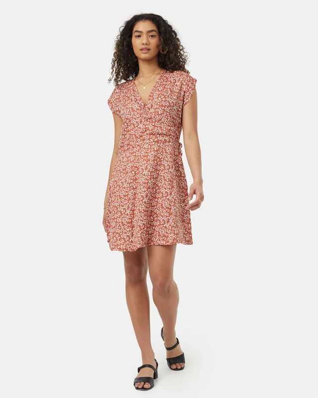 Woven Wrap Dress sold by tentree
