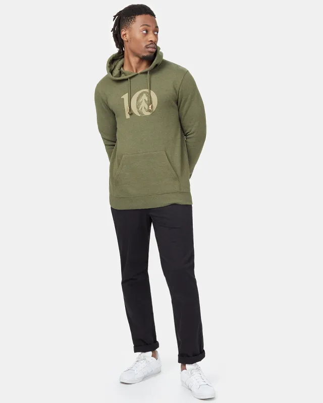 Woodgrain Ten Hoodie sold by tentree