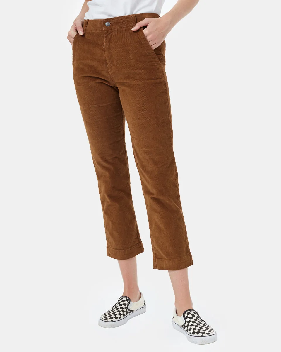 Corduroy Cropped Straight Leg Pant sold by tentree