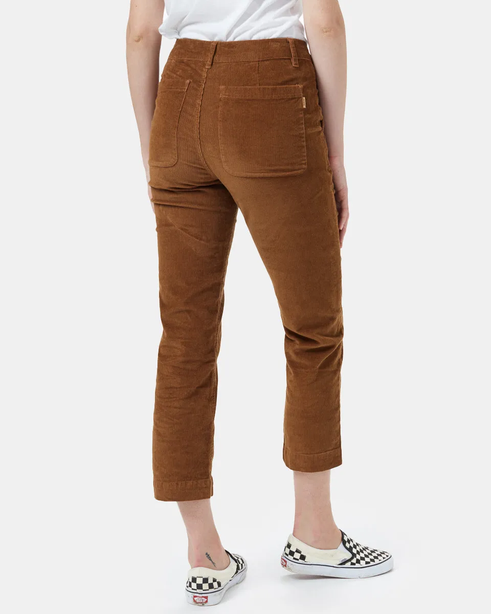 Corduroy Cropped Straight Leg Pant sold by tentree product image thumbnail 3