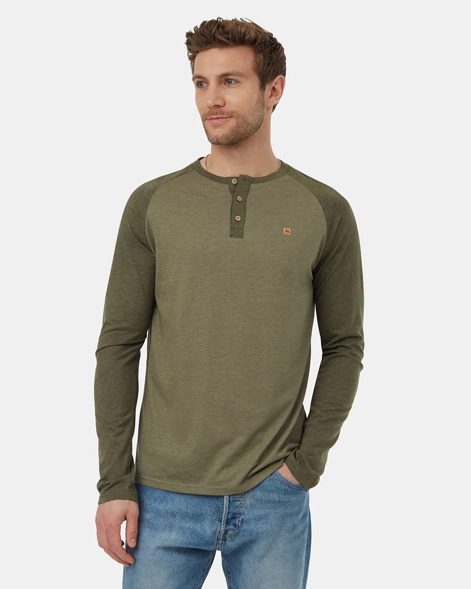 TreeBlend Baker Henley Longsleeve sold by tentree