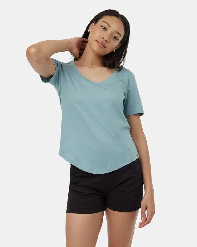 TreeBlend V-Neck T-Shirt sold by tentree