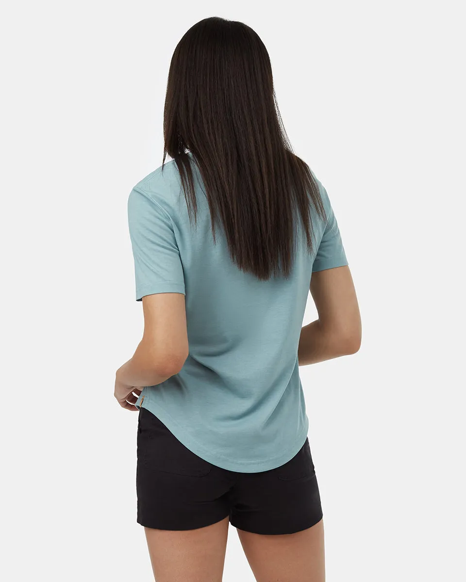 TreeBlend V-Neck T-Shirt sold by tentree product image thumbnail 3