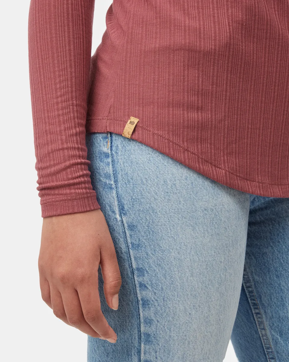 Ribbed Henley Longsleeve sold by tentree product image thumbnail 5