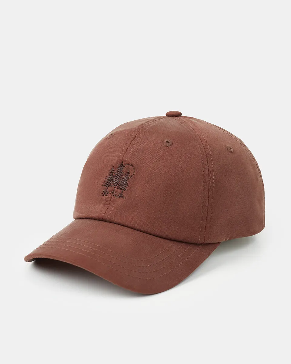 Golden Spruce Forest Peak Hat sold by tentree