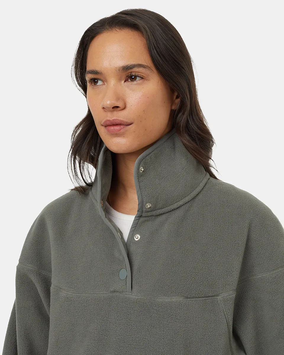 Recycled MicroFleece 1/4 Snap sold by tentree product image thumbnail 4