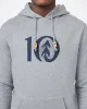 Woodgrain Ten Hoodie (Meteorite Black Heather) sold by tentree