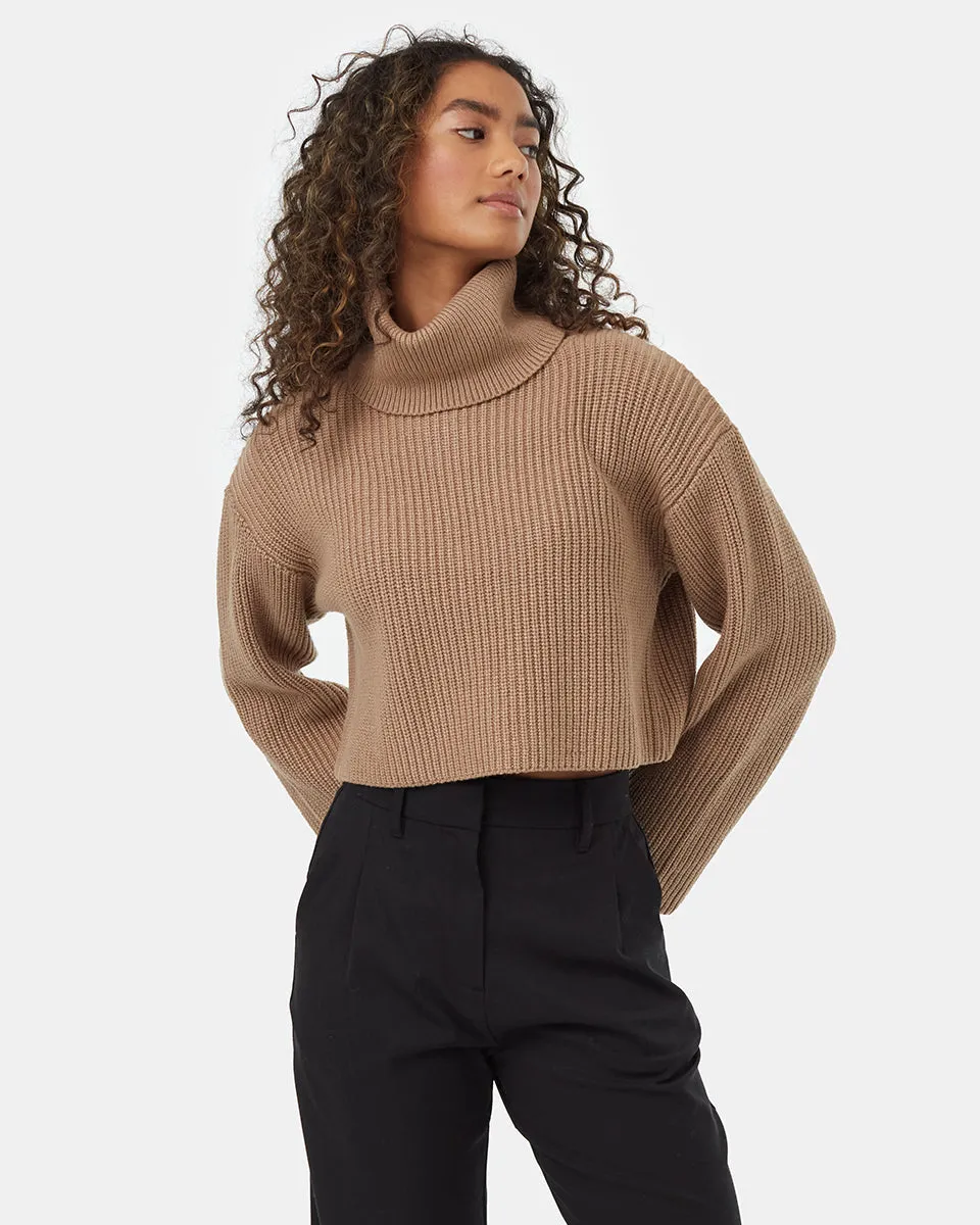 Highline Wide Neck Turtleneck sold by tentree