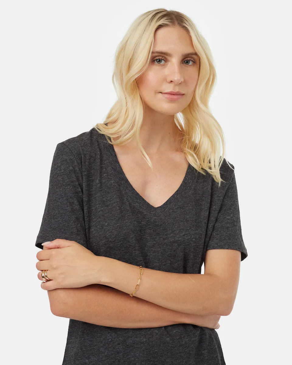 Hemp V-Neck T-Shirt sold by tentree product image thumbnail 4