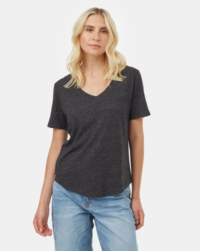 Hemp V-Neck T-Shirt sold by tentree