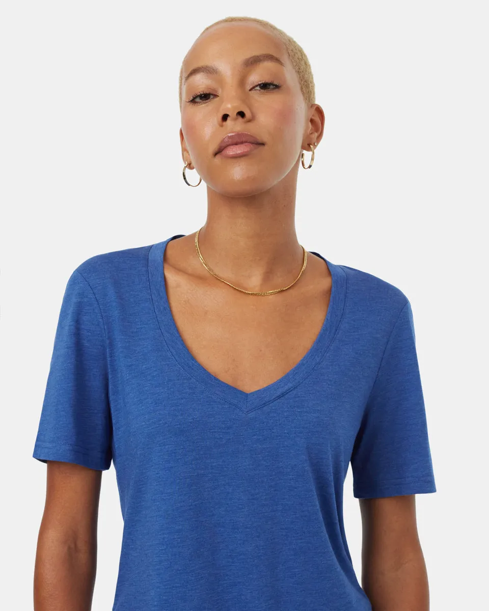 TreeBlend V-Neck T-Shirt sold by tentree product image thumbnail 4