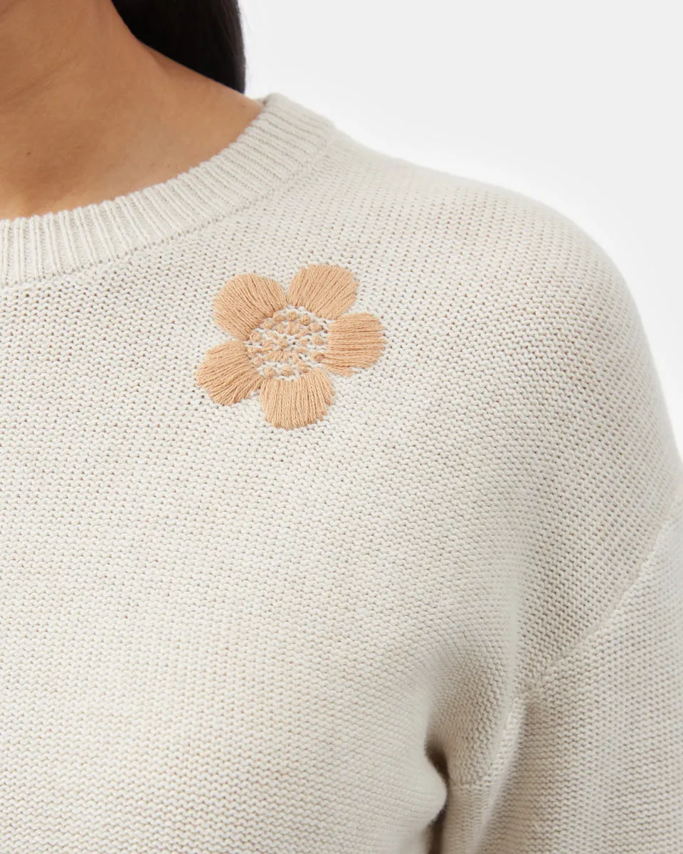 Embroidered Crew Sweater sold by tentree product image thumbnail 5