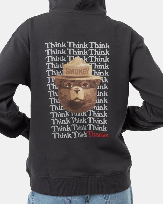 Smokey Bear Think Hoodie sold by tentree