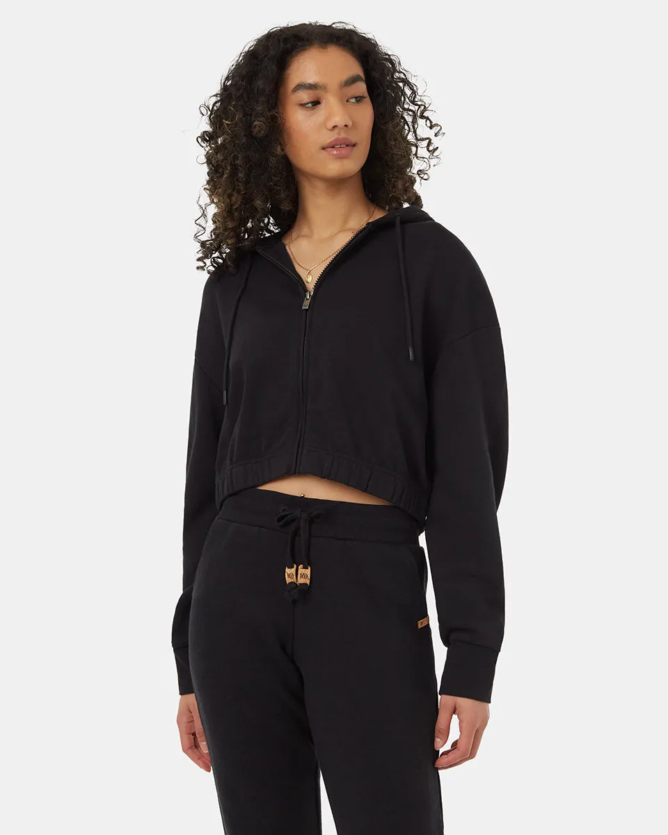 TreeTerry Oversized Cropped Zip Hoodie sold by tentree