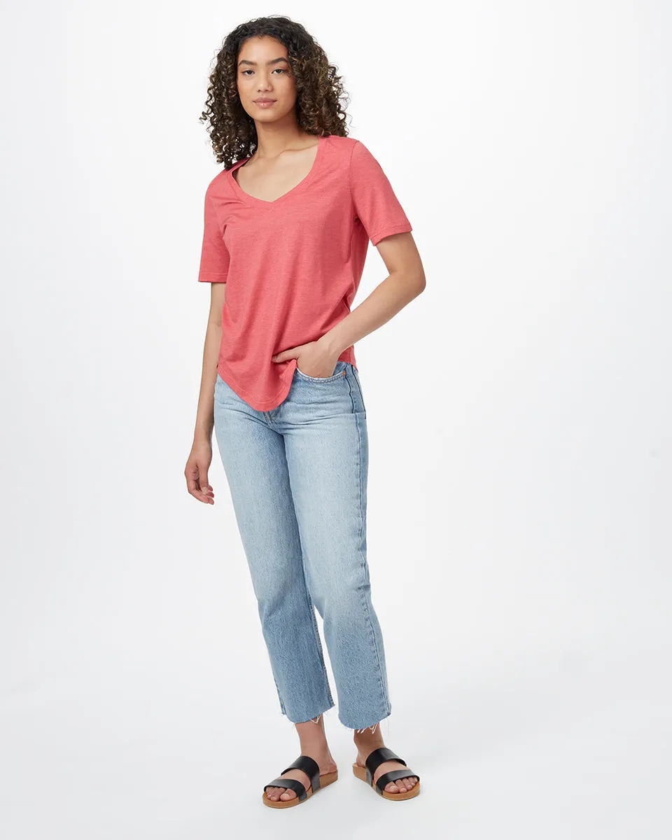 TreeBlend V-Neck T-Shirt sold by tentree product image thumbnail 5