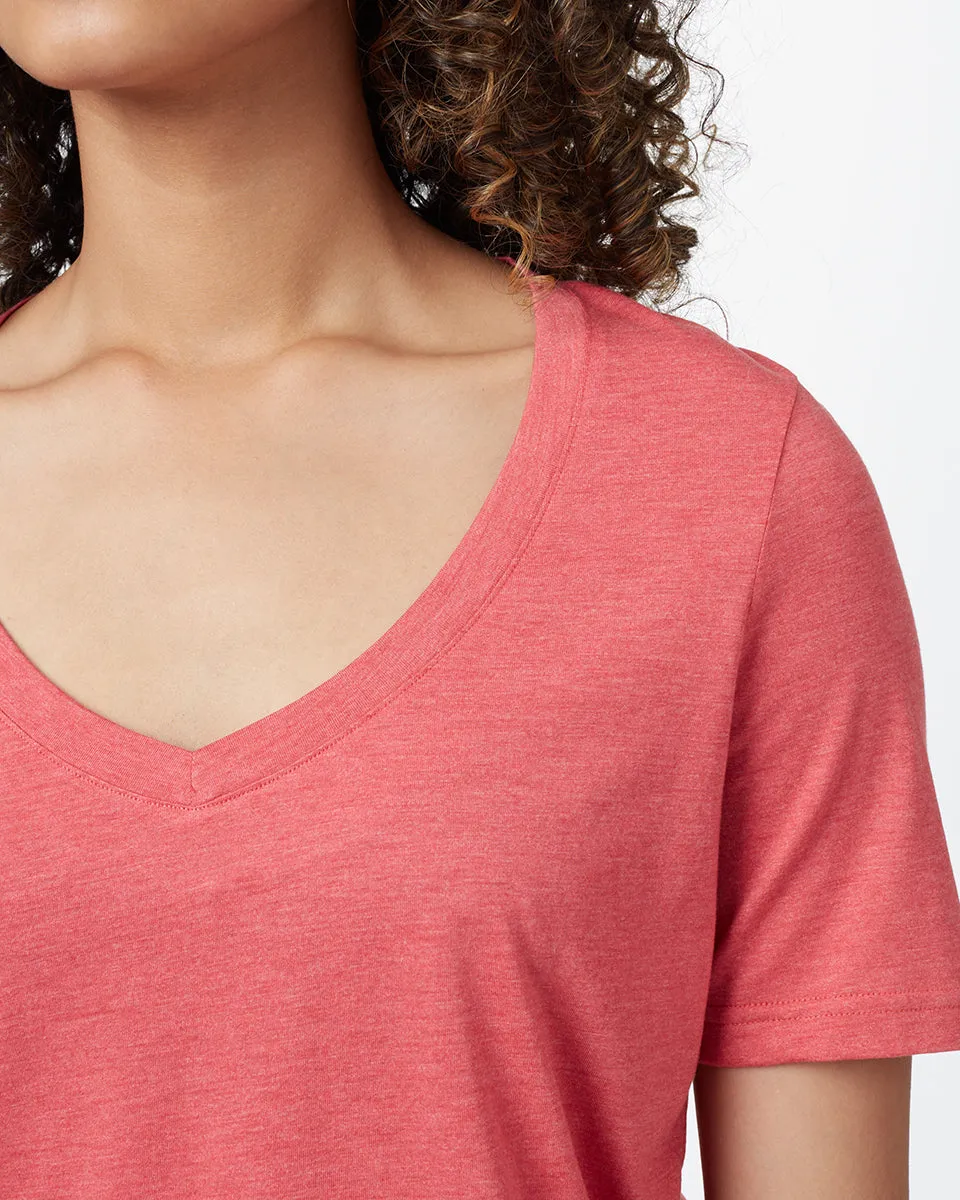 TreeBlend V-Neck T-Shirt sold by tentree product image thumbnail 4