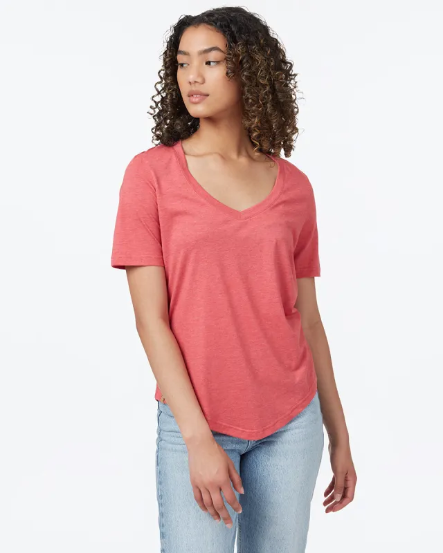 TreeBlend V-Neck T-Shirt sold by tentree