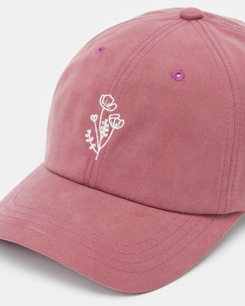 Flower Embroidery Peak Hat sold by tentree product image thumbnail 3