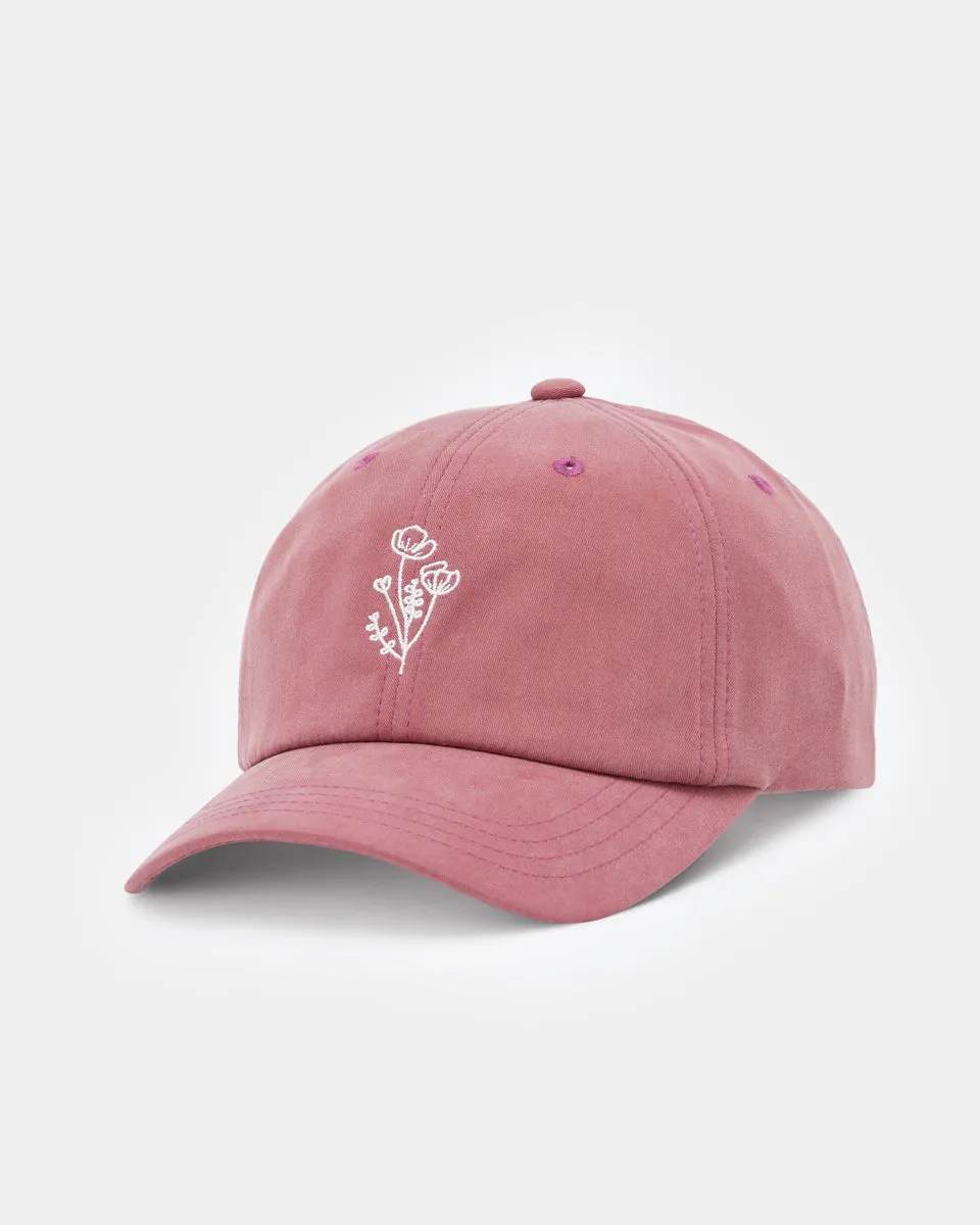 Flower Embroidery Peak Hat sold by tentree