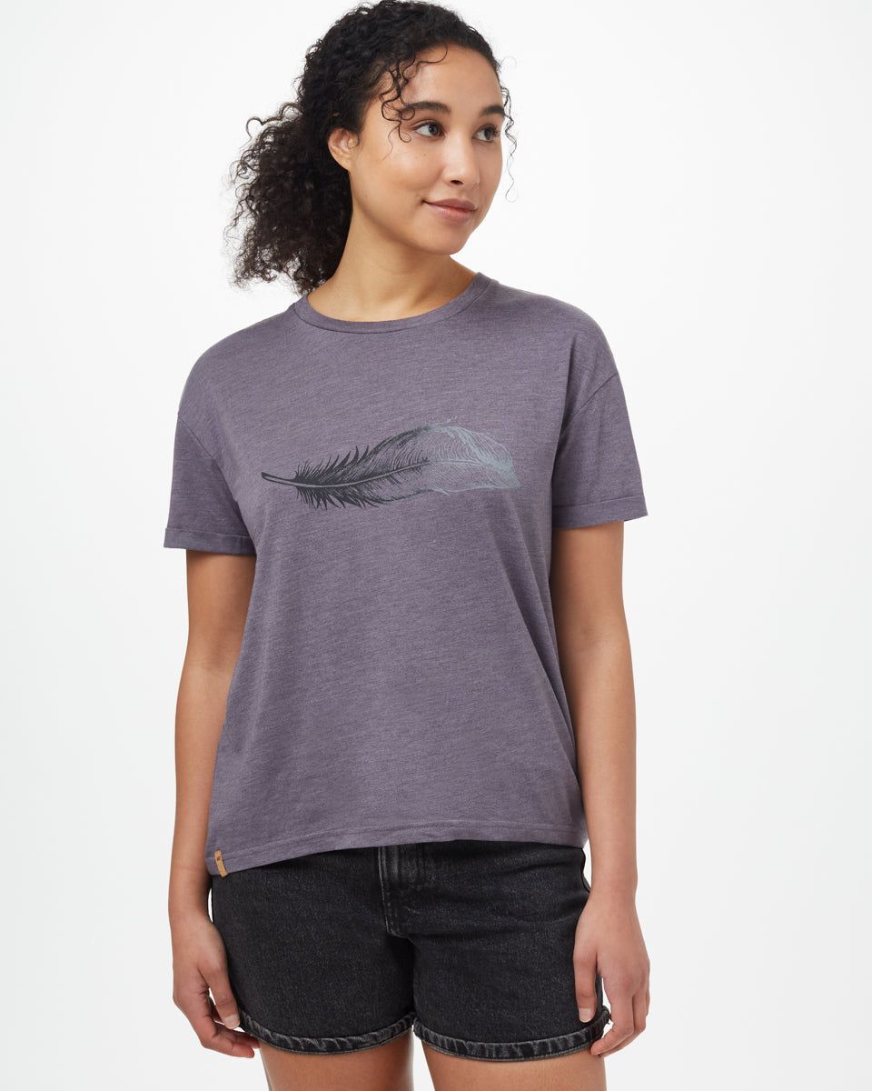 Featherwave Relaxed T-Shirt sold by tentree product image thumbnail 2