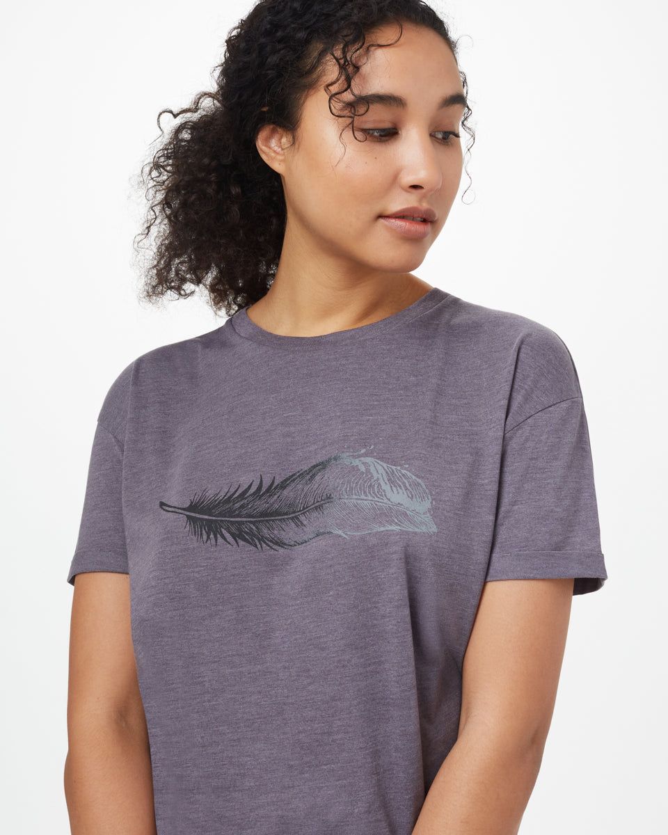Featherwave Relaxed T-Shirt sold by tentree product image thumbnail 4