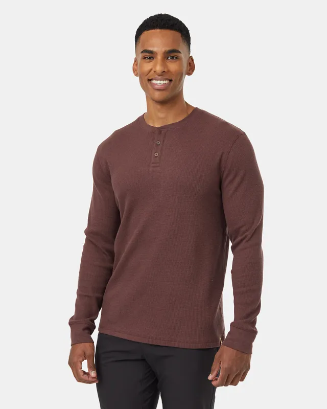 TreeWaffle Henley Longsleeve sold by tentree