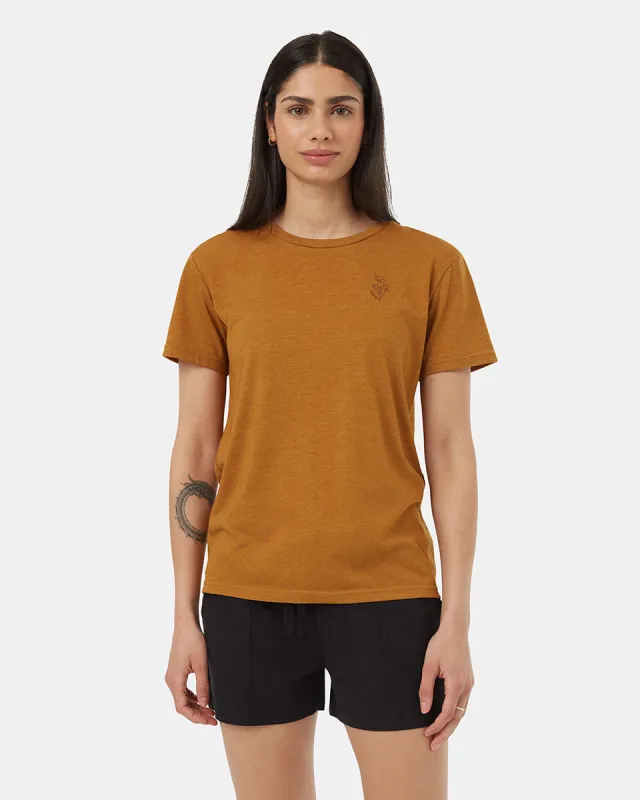 Wildflower Embroidery T-Shirt sold by tentree