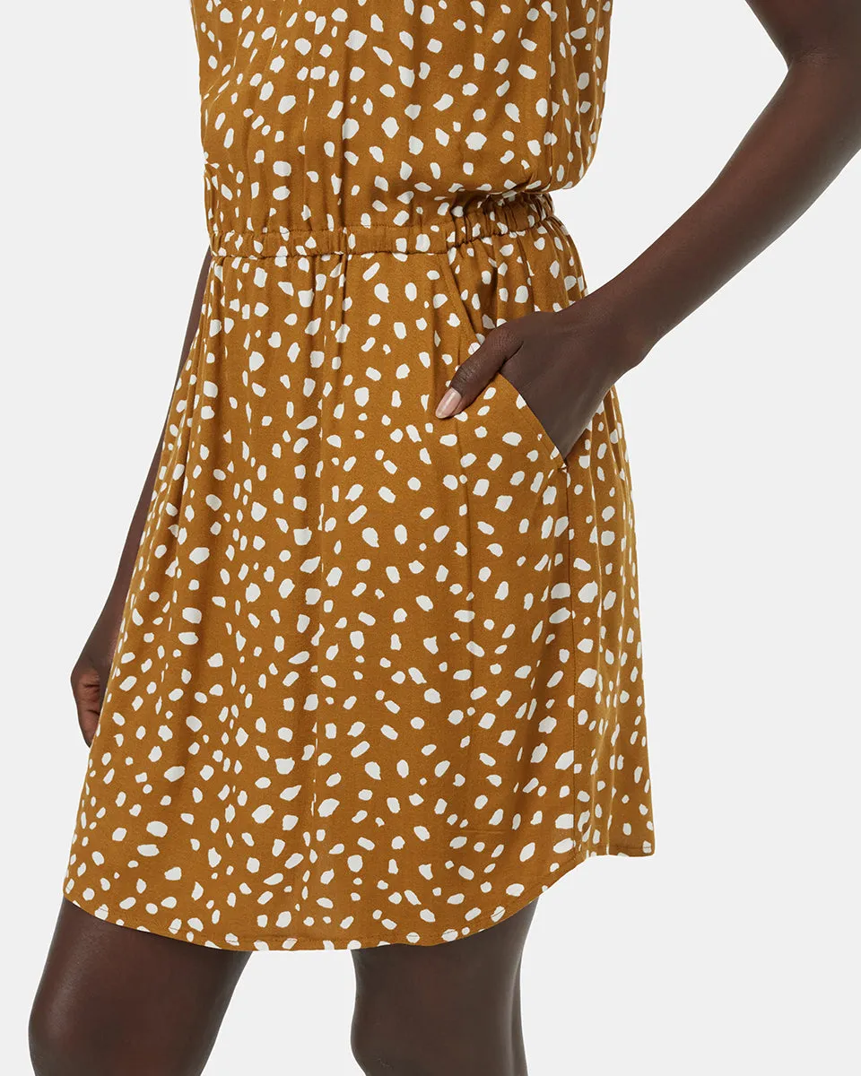 EcoWoven Crepe Cypress Dress sold by tentree product image thumbnail 4