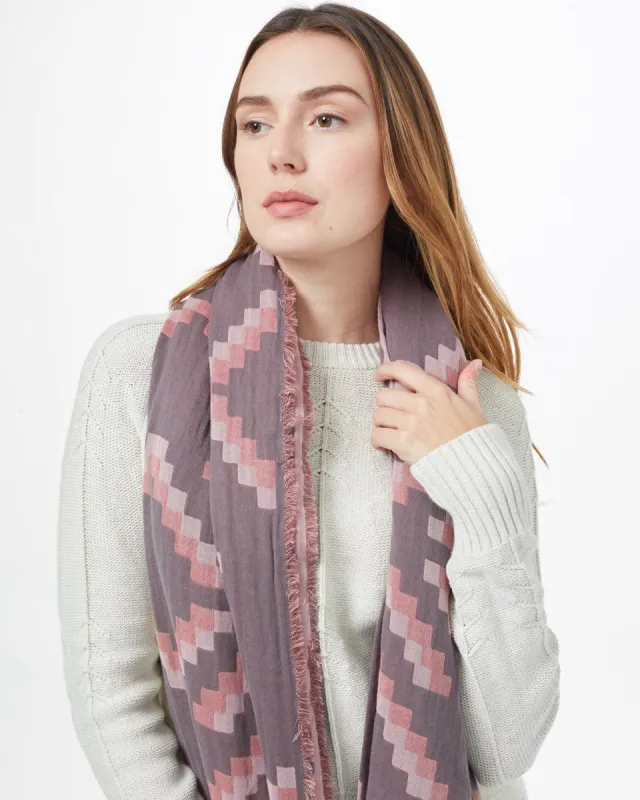 Organic Cotton Sumatra Blanket Scarf sold by tentree