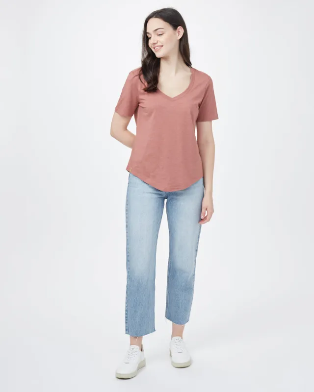 TreeBlend V-Neck T-Shirt sold by tentree