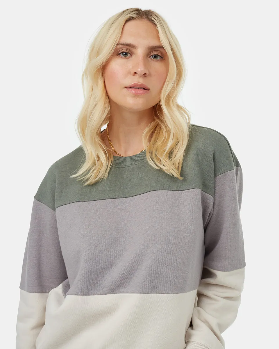 Treefleece Blocked Crew sold by tentree product image thumbnail 4