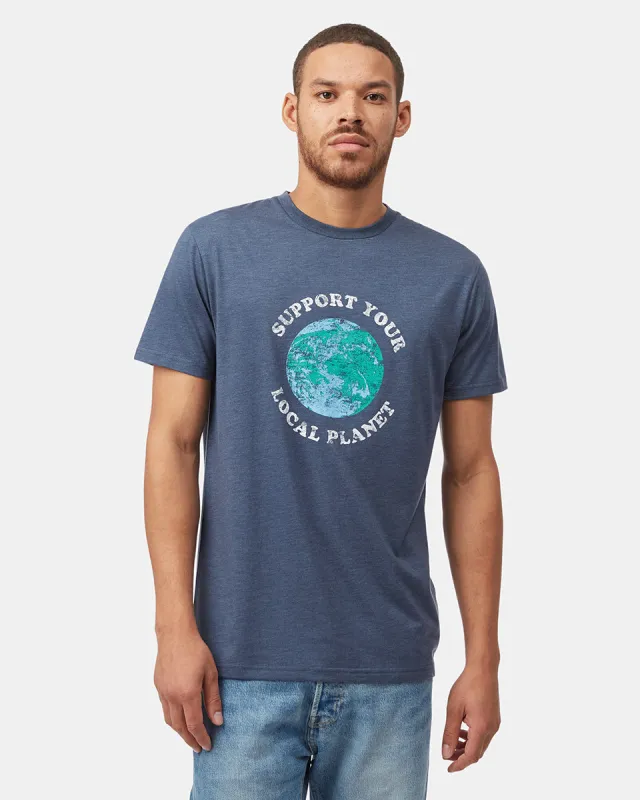 Support Your Local Planet T-Shirt sold by tentree