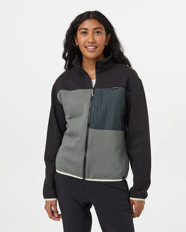 SeaFleece Contrast Full Zip sold by tentree