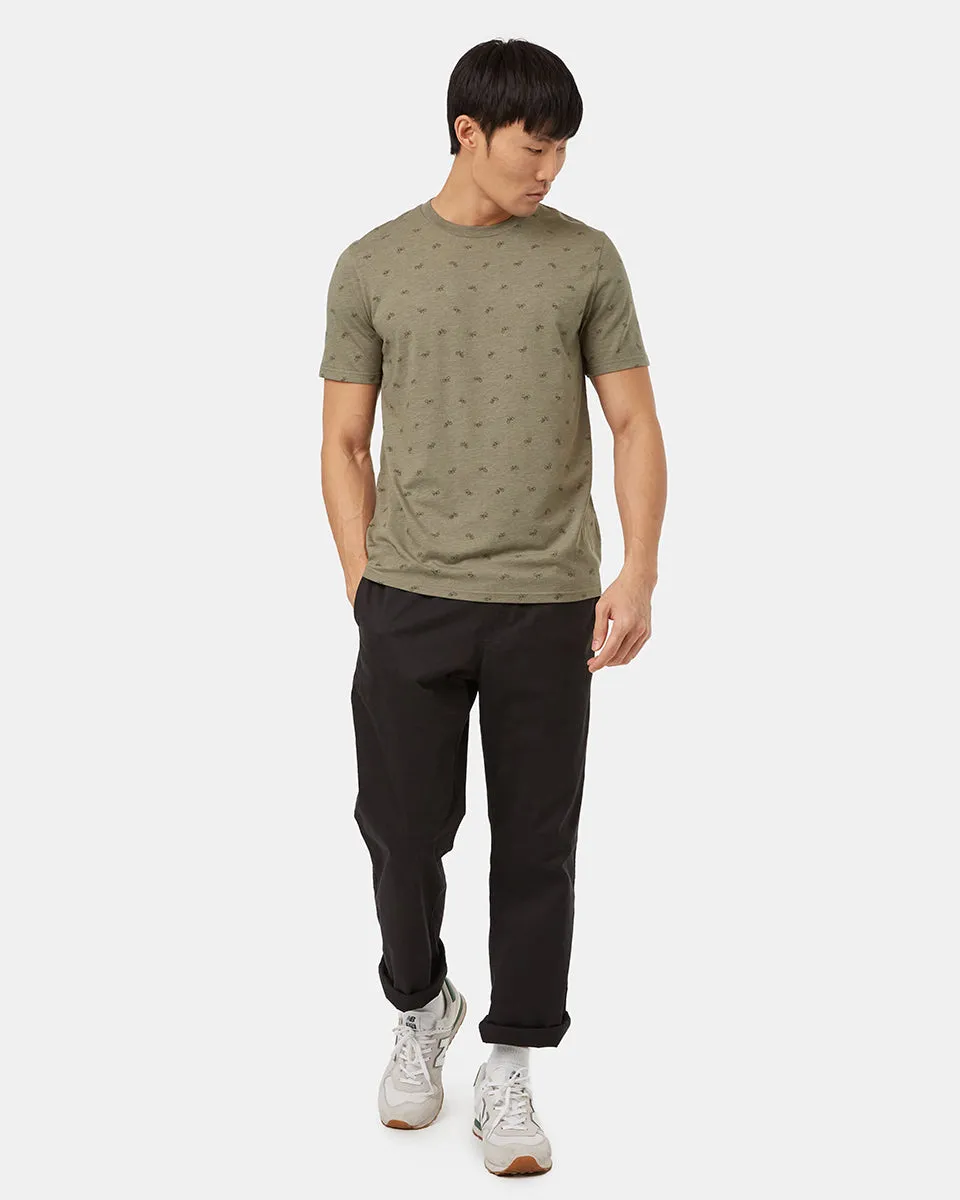 Bike Around Print T-Shirt sold by tentree product image thumbnail 2