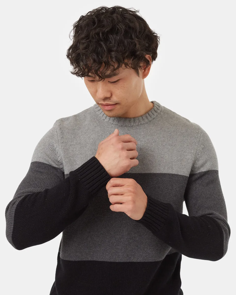 Highline Blocked Crew Sweater sold by tentree product image thumbnail 4