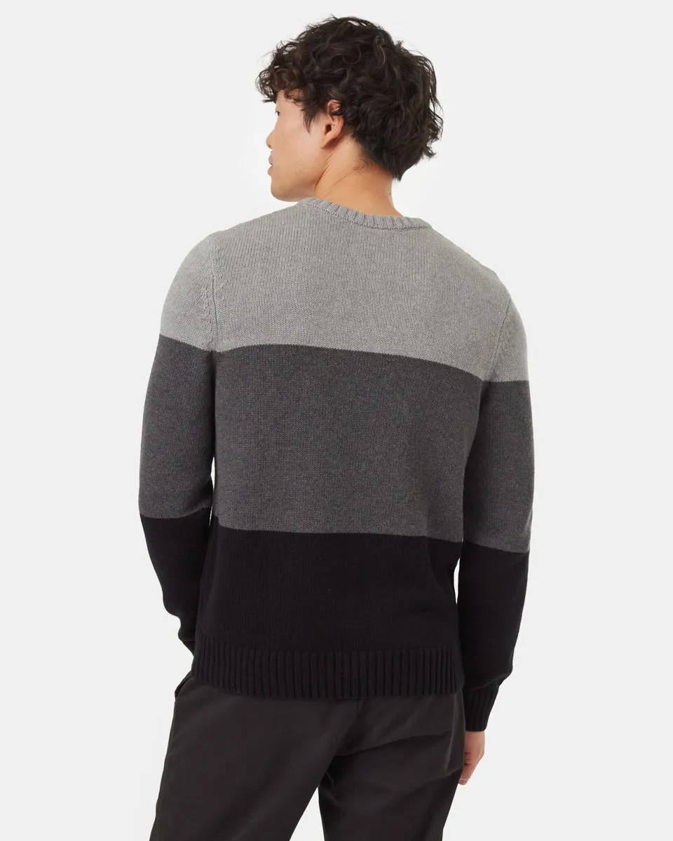 Highline Blocked Crew Sweater sold by tentree product image thumbnail 3