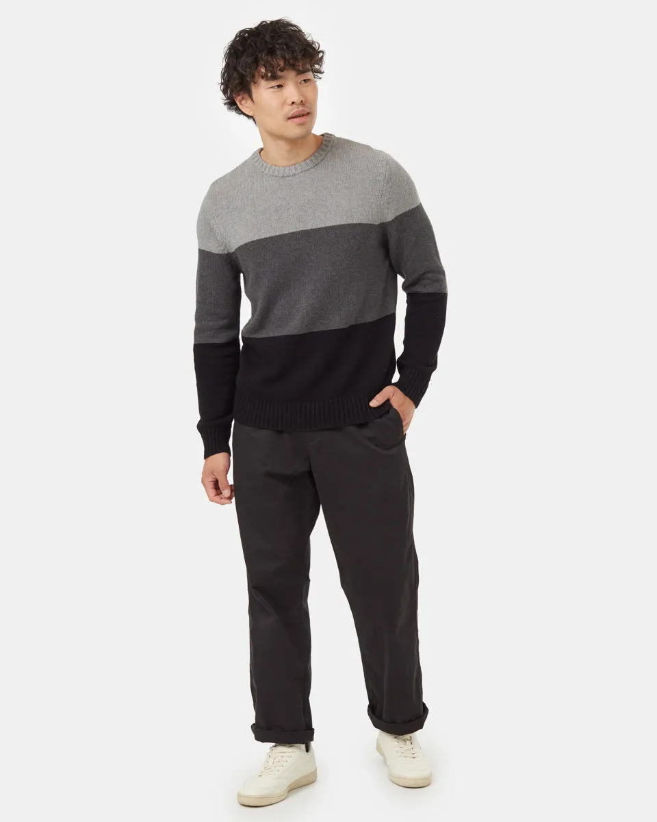 Highline Blocked Crew Sweater sold by tentree product image thumbnail 2