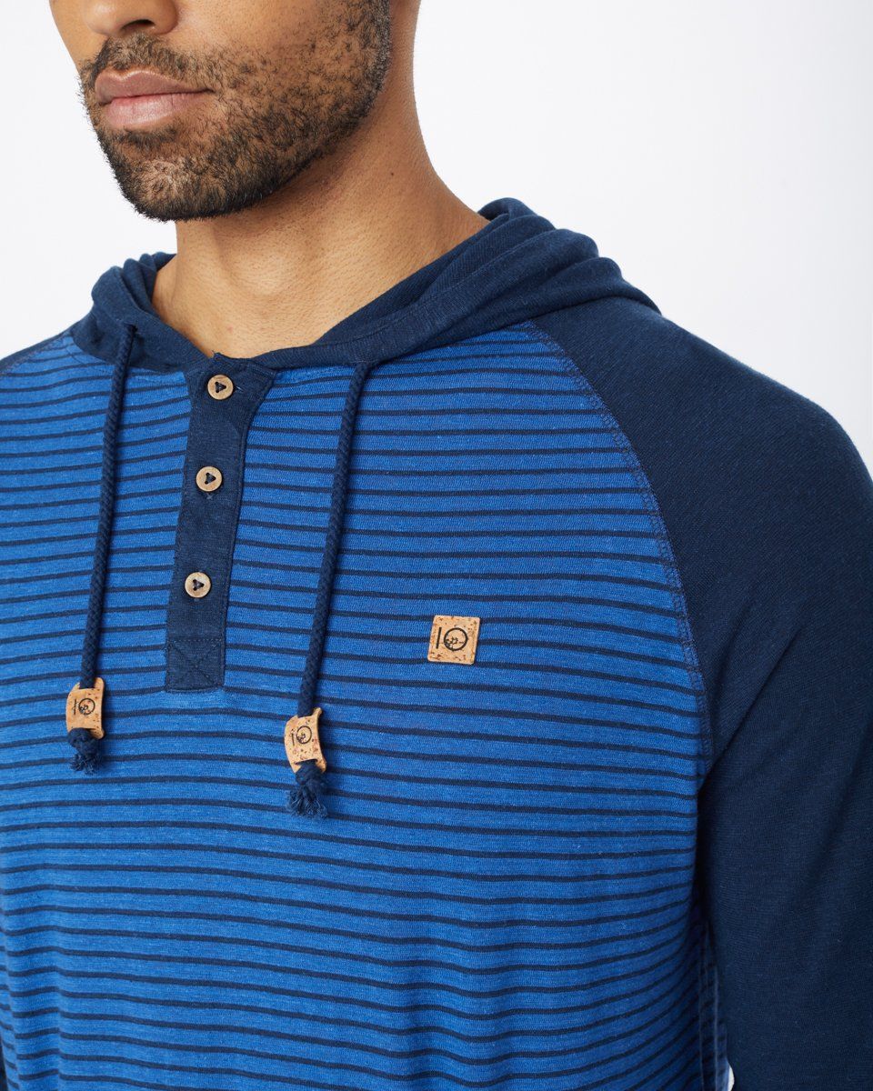 M Hemp Gunnison Hooded Henley sold by tentree product image thumbnail 3