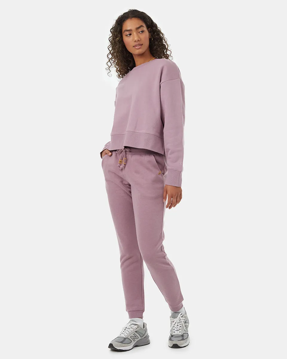 Recycled Cotton Oversized Cropped Crew sold by tentree product image thumbnail 2