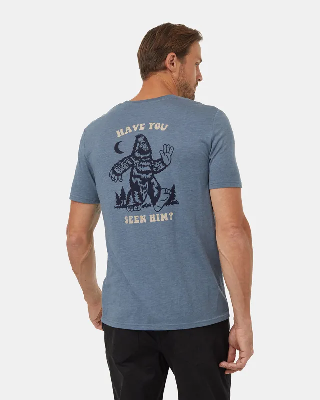 Have You Seen Him T-Shirt sold by tentree