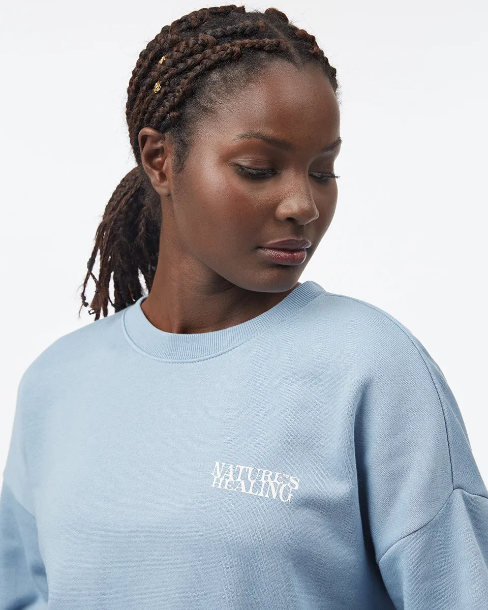 Nature's Healing Oversized Crew sold by tentree product image thumbnail 4