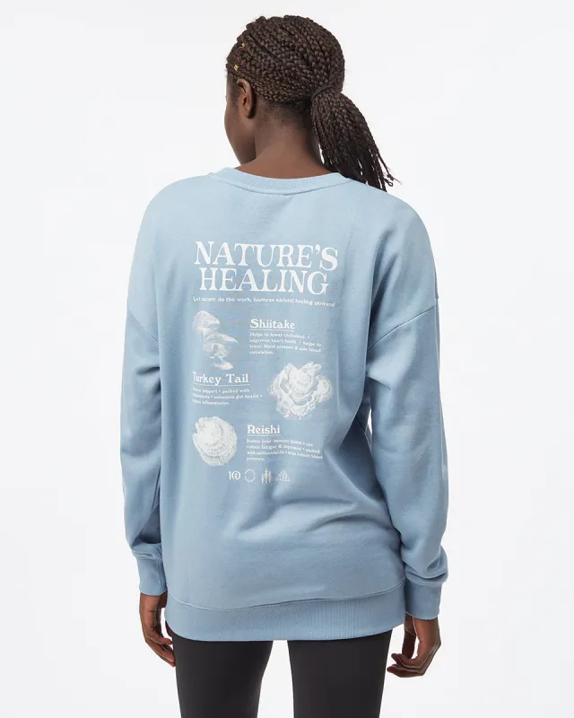 Nature's Healing Oversized Crew sold by tentree