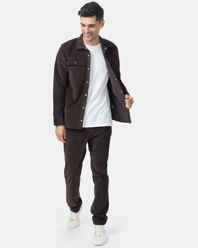 Corduroy Asher Shacket sold by tentree