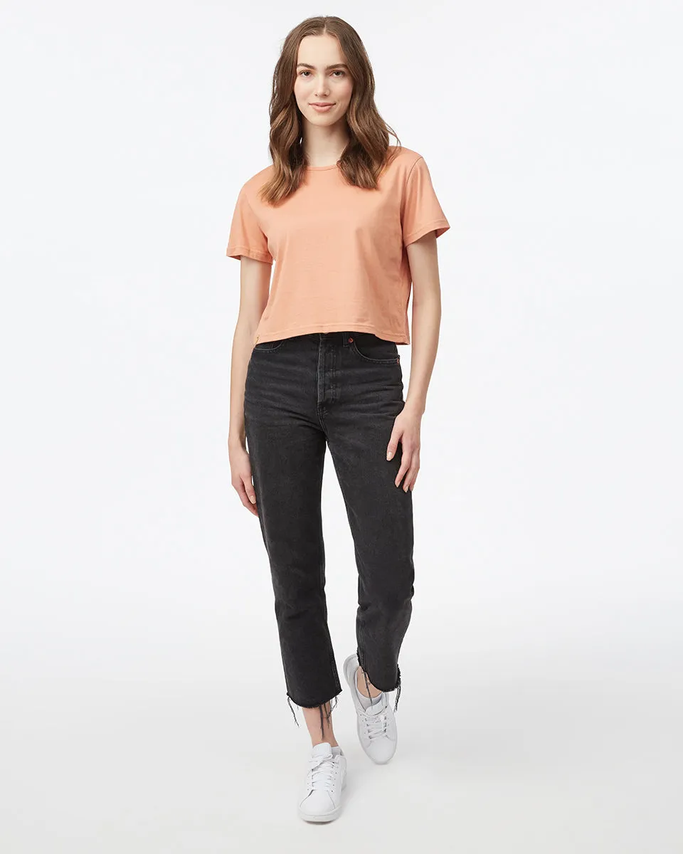 Organic Cotton Oversized Cropped T-Shirt sold by tentree product image thumbnail 2