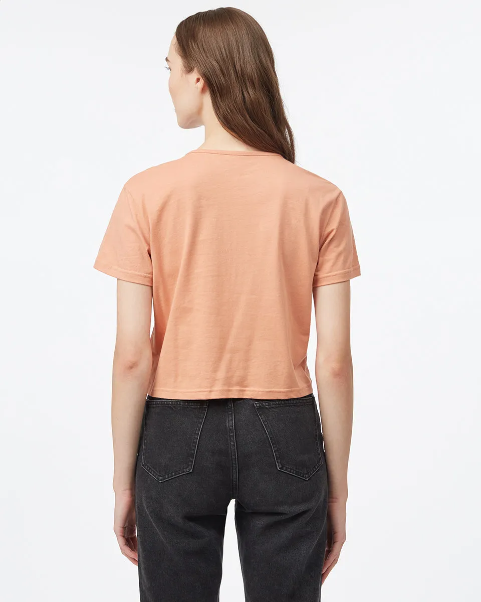Organic Cotton Oversized Cropped T-Shirt sold by tentree product image thumbnail 3