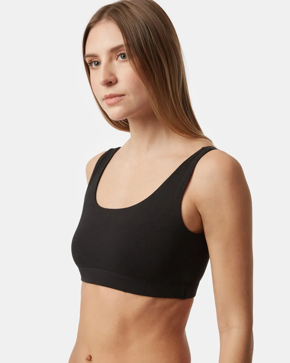 The Everyday Scoop Bralette sold by tentree