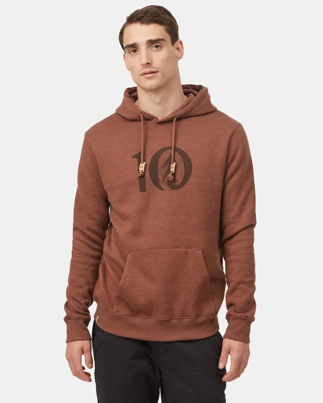 Woodgrain Ten Hoodie sold by tentree